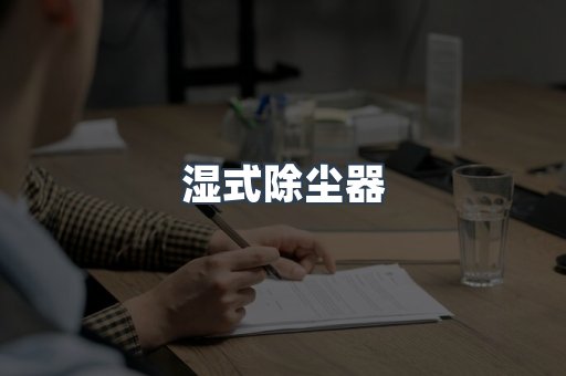 湿式除尘器